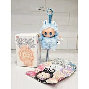 POP MART The Monsters Big Into Energy HOPE Plush Keychain Bunny 5" w/Box Toy